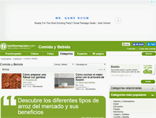 Tablet Screenshot of comida-y-bebida.practicopedia.lainformacion.com