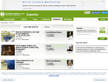 Tablet Screenshot of expertos.practicopedia.lainformacion.com