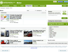 Tablet Screenshot of motor.practicopedia.lainformacion.com